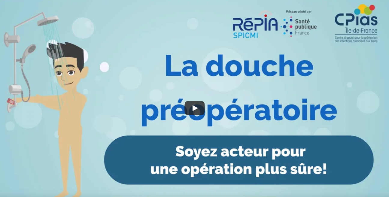 miniature vidéo douche préparatoire