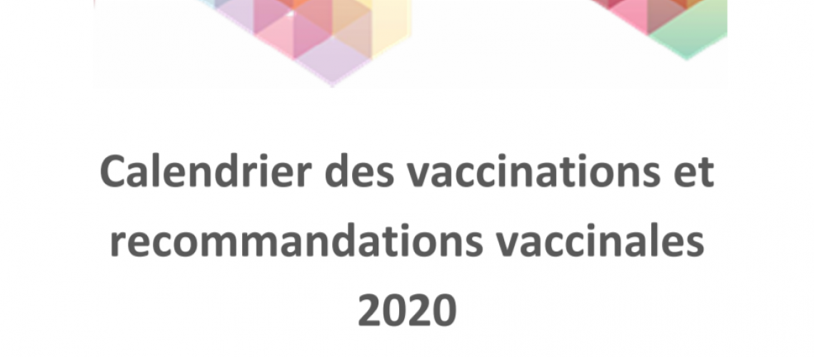 calendrier vacc 2020